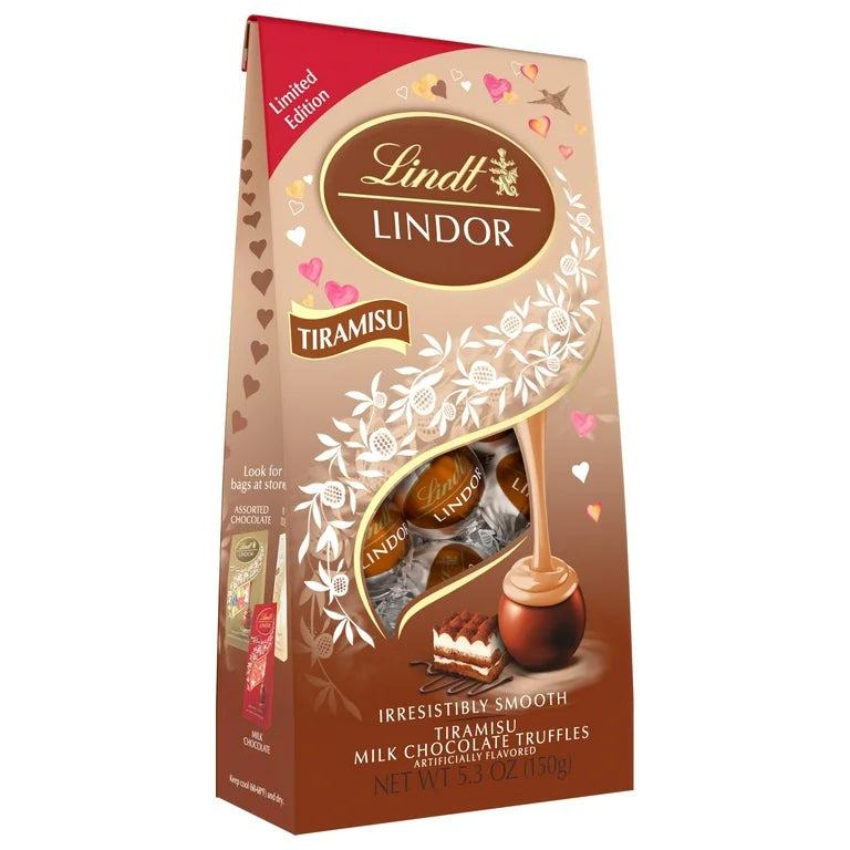 VALENTINE: Chocolates Lindt Lindor Bombones Tiramisú 150g