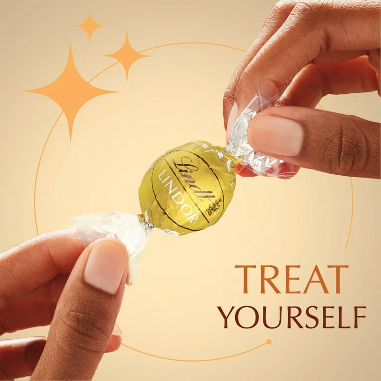 Chocolates Lindt Lindor Bombones White 144g