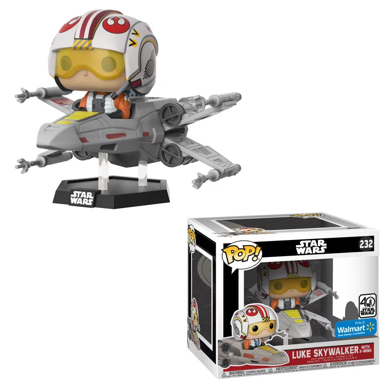 Funko POP! Deluxe: Star Wars - Luke con X-Wing