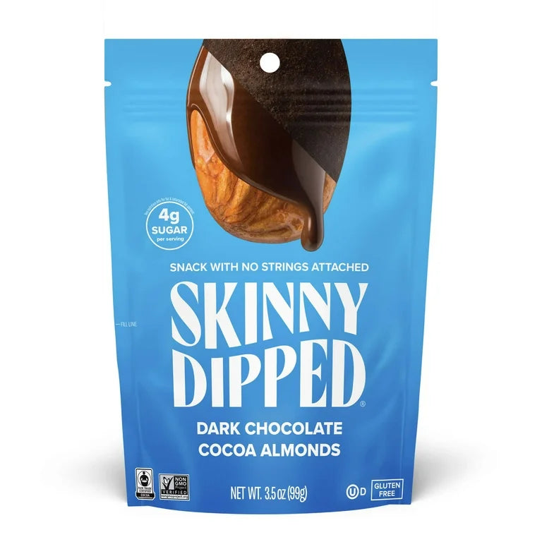 Almendras Cubiertas Skinny Dipped Dark Chocolate 99g