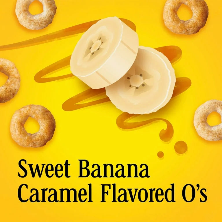 EDICIÓN LIMITADA: Cereal Proteico Gluten Free Cheerios Banana & Caramelo Tamaño Familiar 524g