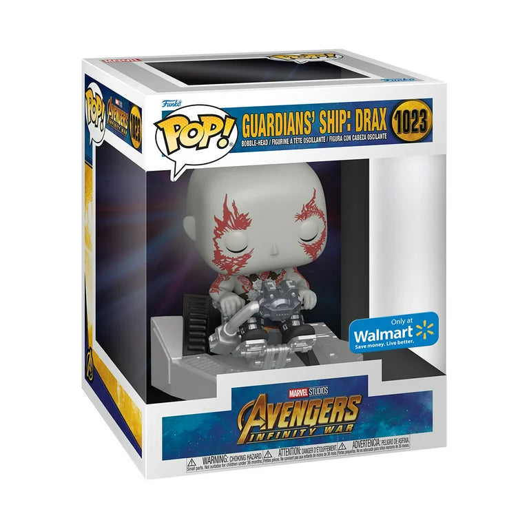 Funko Pop! Deluxe: Marvel - Guardians of the Galaxy - Drax in Guardian's Ship