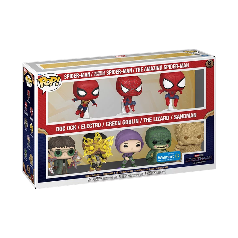 Funko Pop! Marvel: Spider-Man: No Way Home Set x8