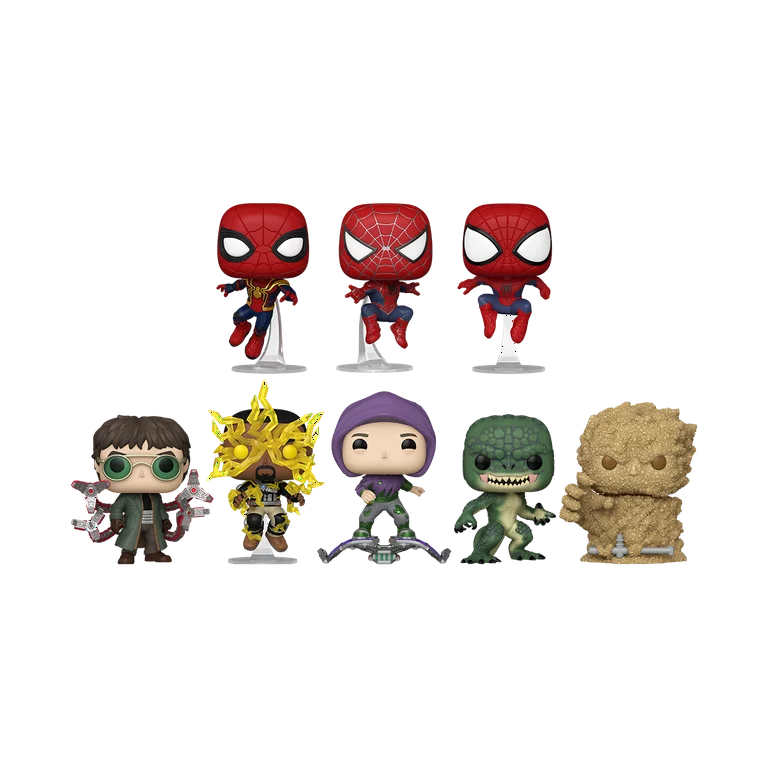 Funko Pop! Marvel: Spider-Man: No Way Home Set x8