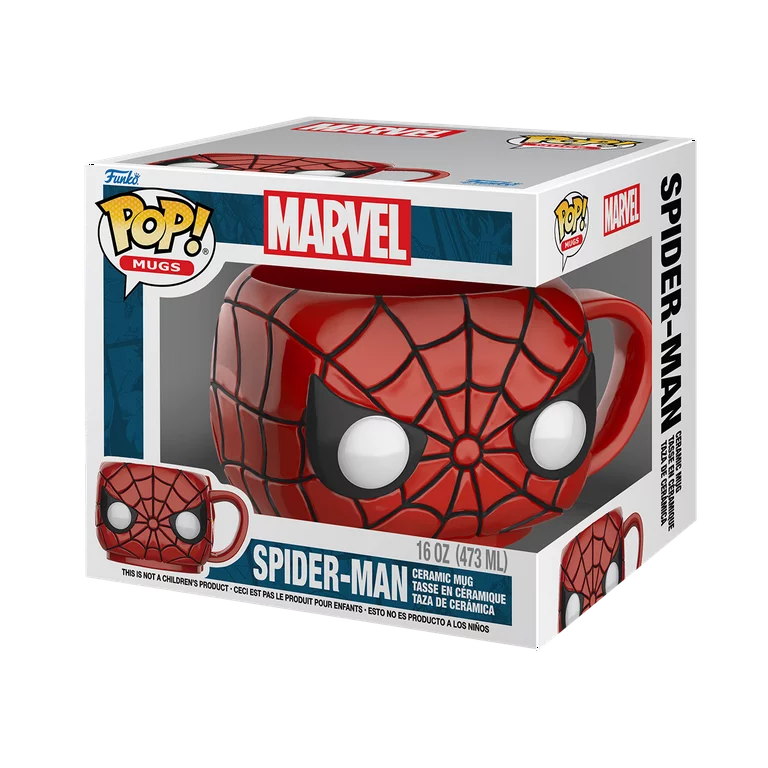 Funko Pop! Mug: Marvel - Spider-Man Mug Cerámica 16oz