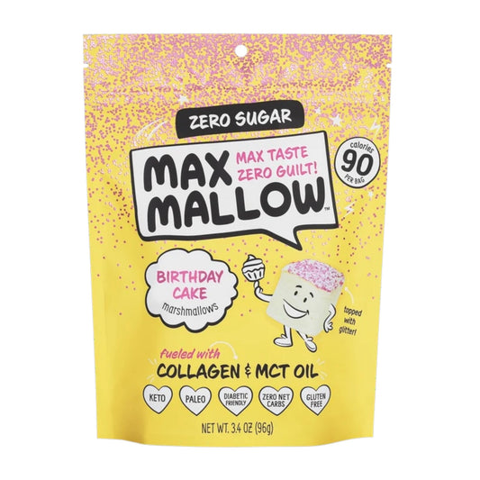 Marshmallows Sin Azúcar Max Mallow Birthday Cake 96g