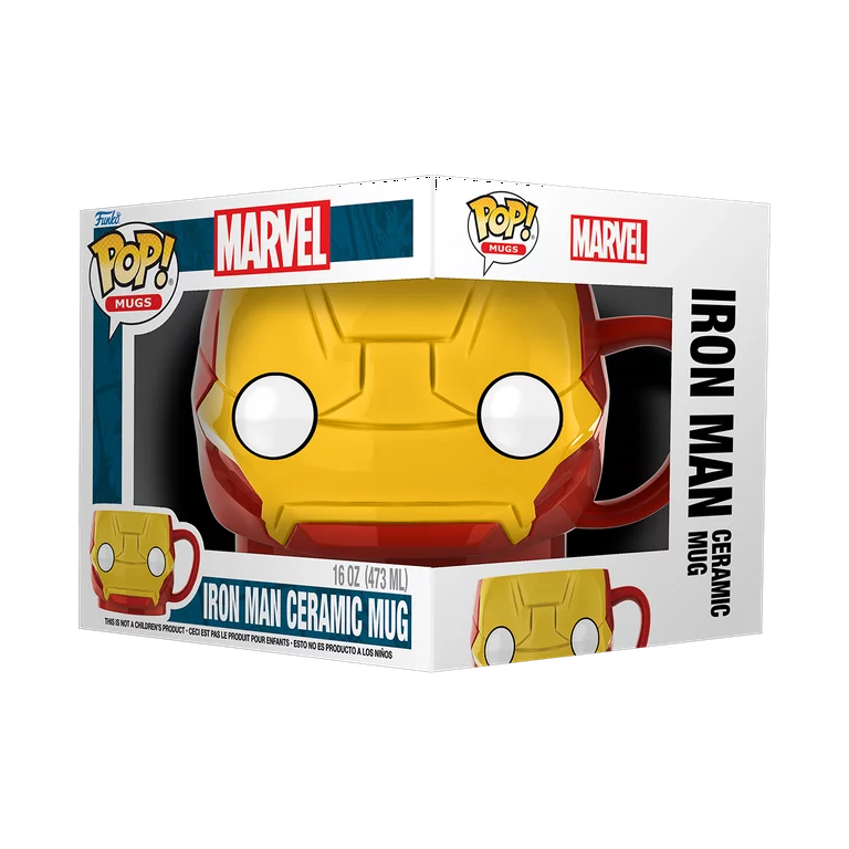 Funko Pop! Mug: Marvel - Iron Man Mug Cerámica 16oz