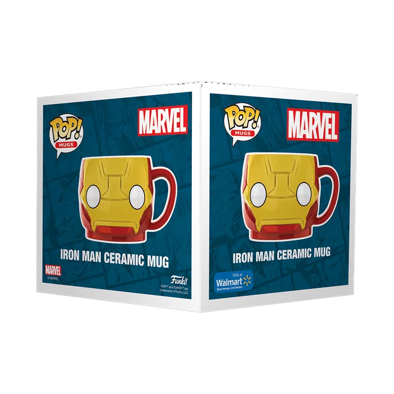 Funko Pop! Mug: Marvel - Iron Man Mug Cerámica 16oz