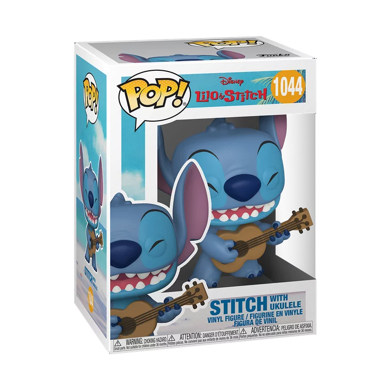 Funko POP! Disney: Lilo & Stitch - Stitch con Ukelele