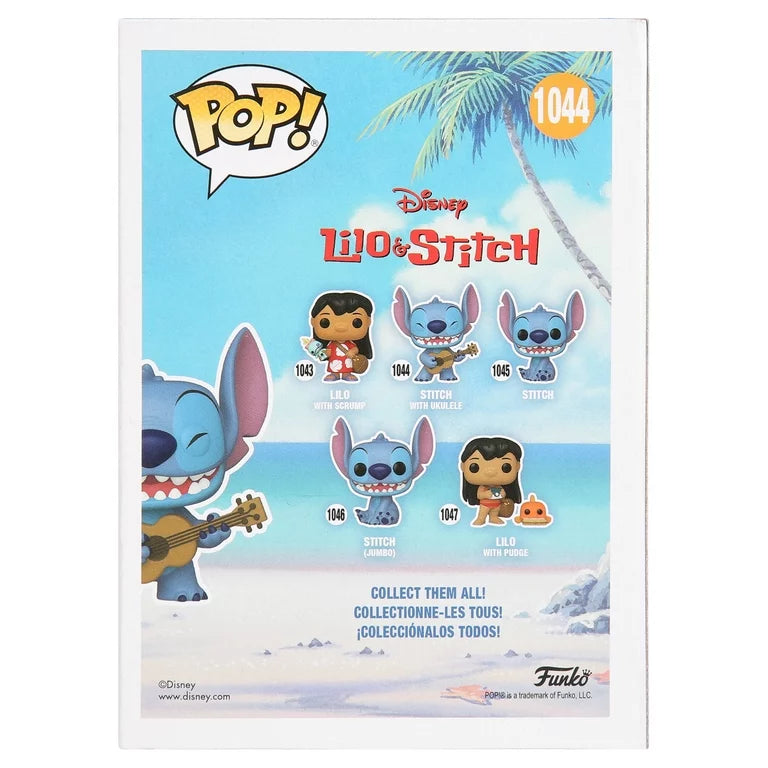 Funko POP! Disney: Lilo & Stitch - Stitch con Ukelele