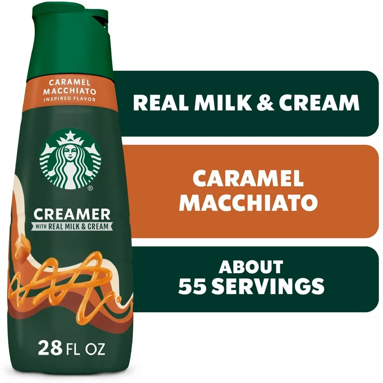 Crema Café Starbucks Creamer Caramel Macchiato 828 mL
