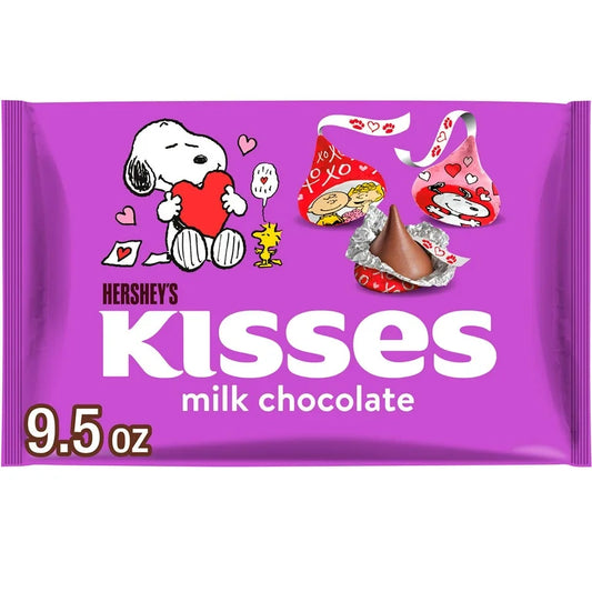 VALENTINE: Chocolates Hershey’s Kisses Snoopy & Friends 269g