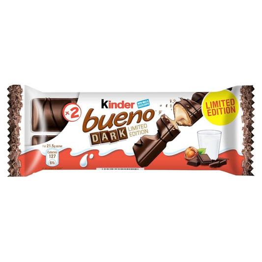 EDICIÓN LIMITADA: Kinder Bueno Dark Chocolate & Avellanas