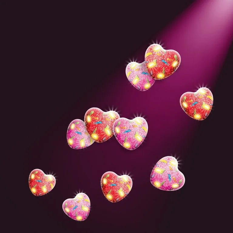 VALENTINE: Gomitas Sour Patch Fresa-Sandía & Cereza Glow Ups Hearts 238g