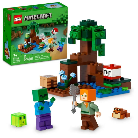 Set Lego Minecraft La Aventura del Pantano