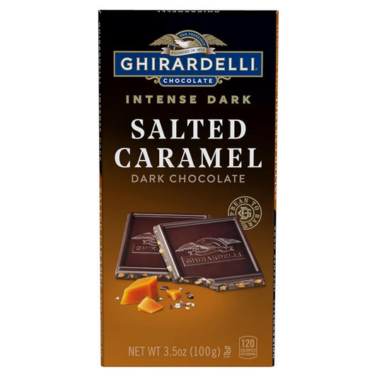 Chocolate Ghirardelli Intense Dark Caramelo Salado 100g