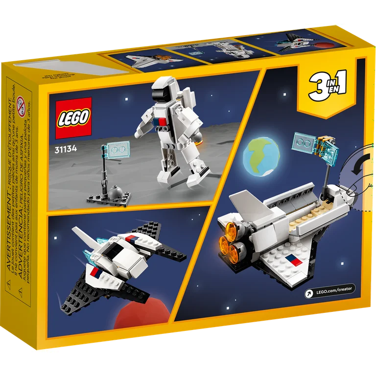 Set Lego Creator 3 en 1 Nave Espacial