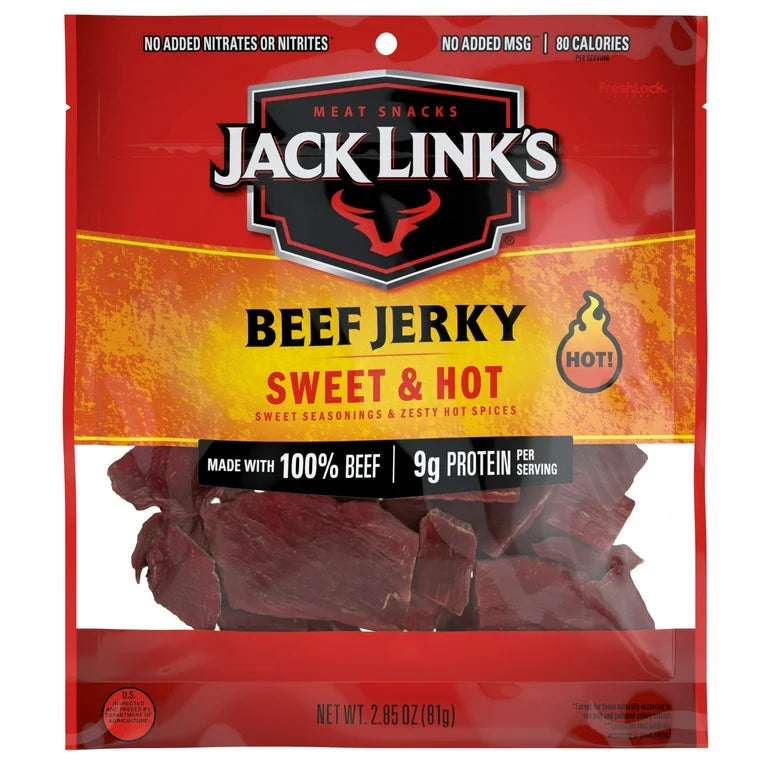 Jack Link’s Beef Jerky Sweet & Hot 9g Proteína 81g