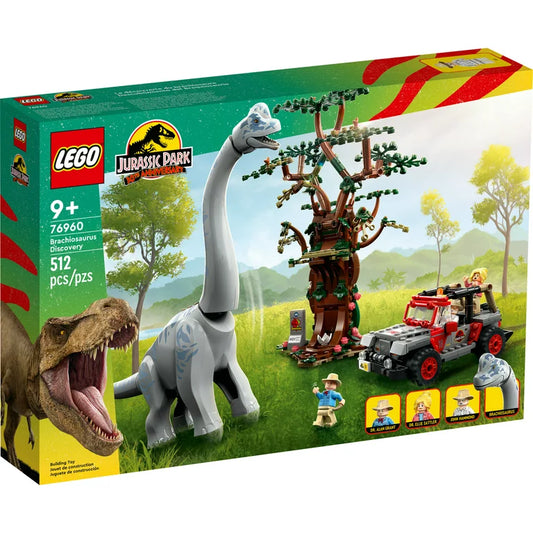 Set Lego Jurassic Park Descubrimiento del Braquiosaurio