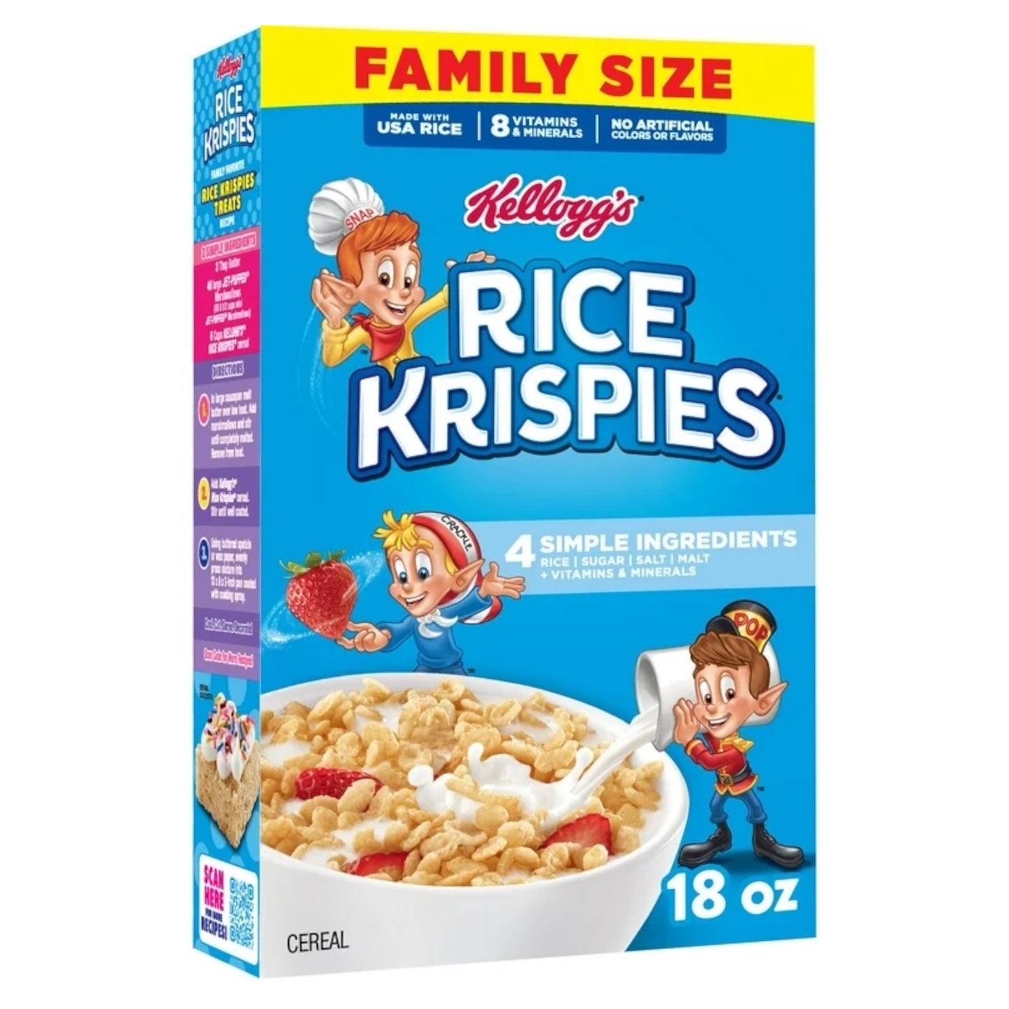 Cereal Kellogg’s Rice Krispies Tamaño Familiar 510g