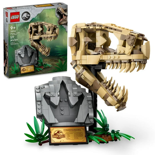 Set Lego Jurassic World Fósiles de Dinosaurios: Cráneo de T.Rex