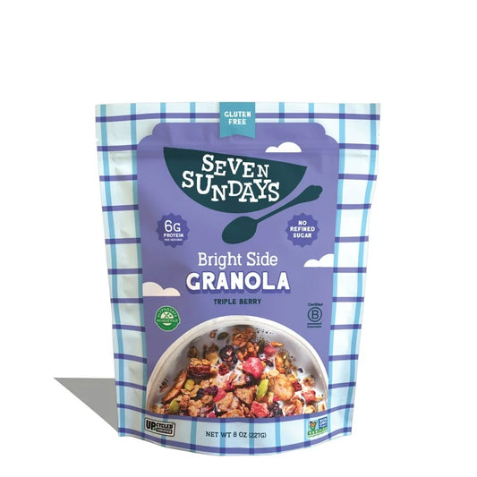 Granola Bright Side Seven Sundays Triple Berry Tamaño Grande 227g