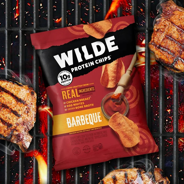 Papas Wilde Protein Chips Barbeque 113g