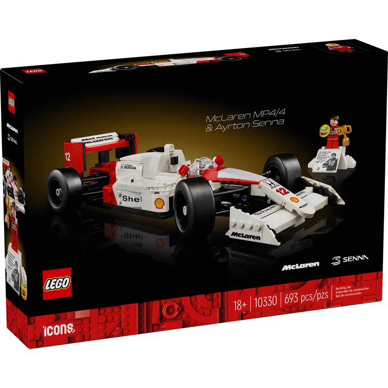 Set Lego Icons McLaren MP4/4 & Ayrton Senna