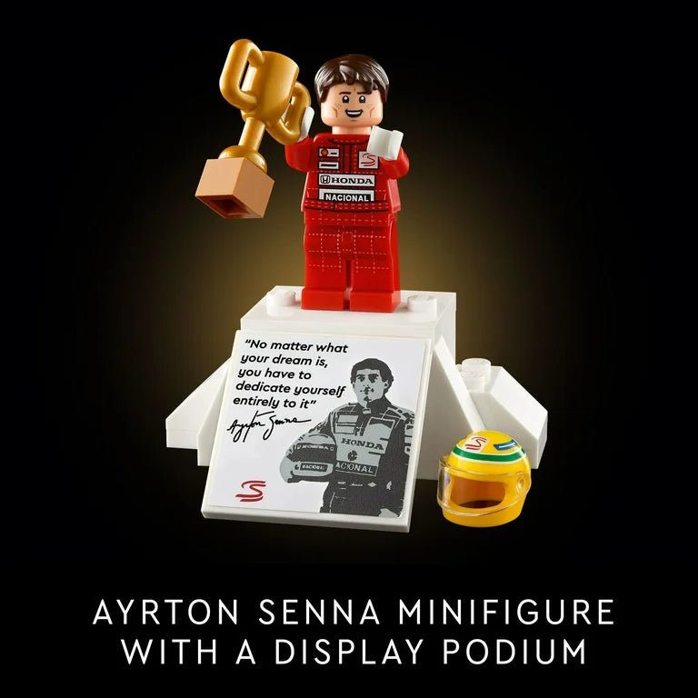 Set Lego Icons McLaren MP4/4 & Ayrton Senna