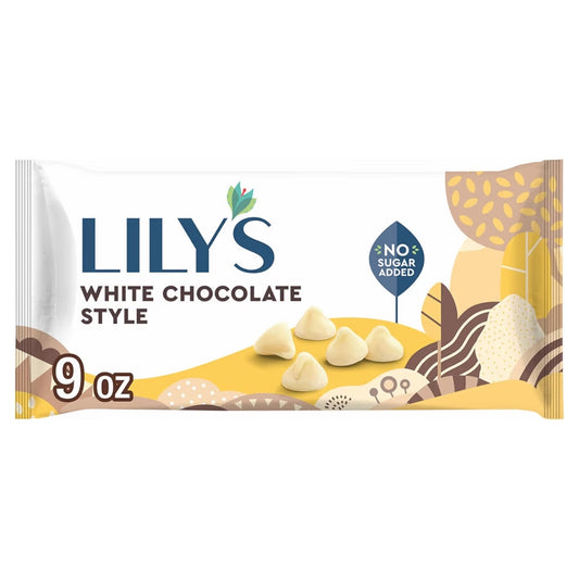 Chispas de Chocolate Lily’s White Chocolate Style No Sugar Added 255g