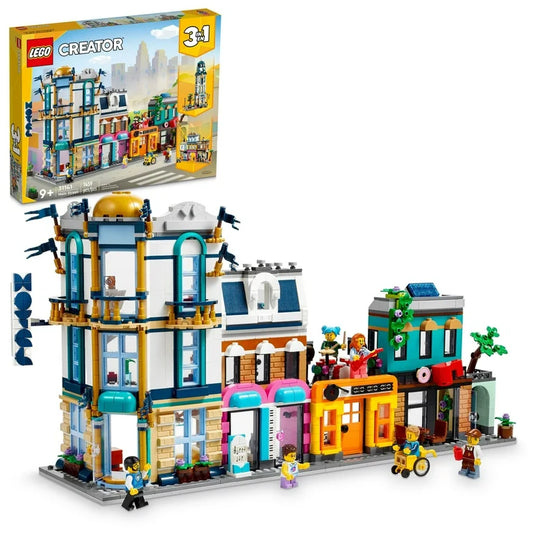 Set Lego Creator 3 en 1 Avenida Principal Edificio