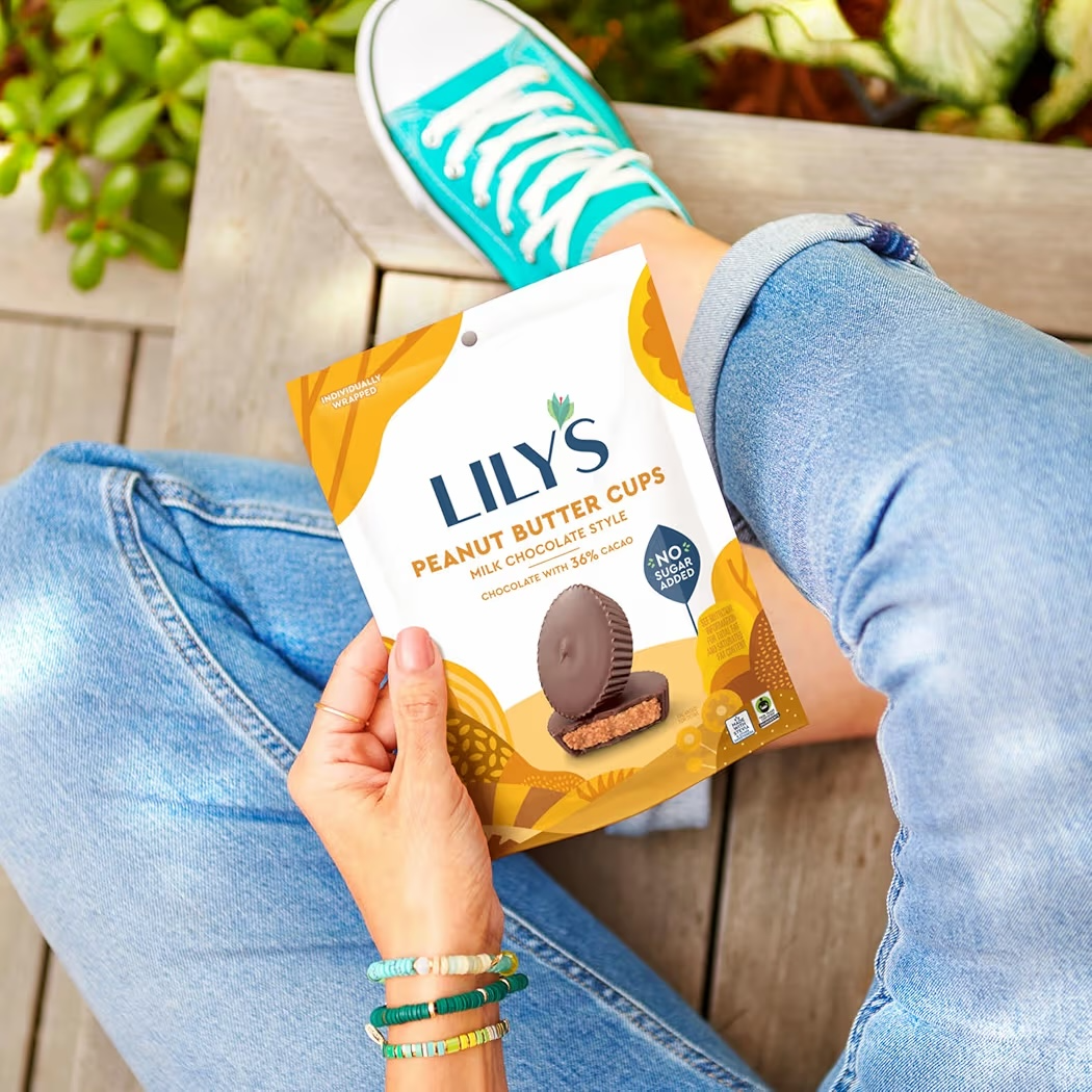 Chocolates Lily’s Peanut Butter Cups No Sugar Added 90g