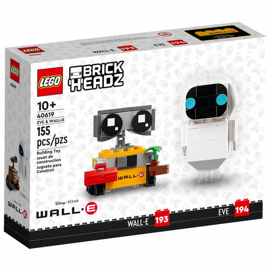 Set Lego Brick Headz WALL-E & Eva