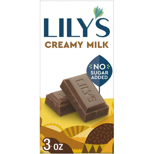 Barra Chocolate Lily’s Creamy Milk No Suggar Added 85g