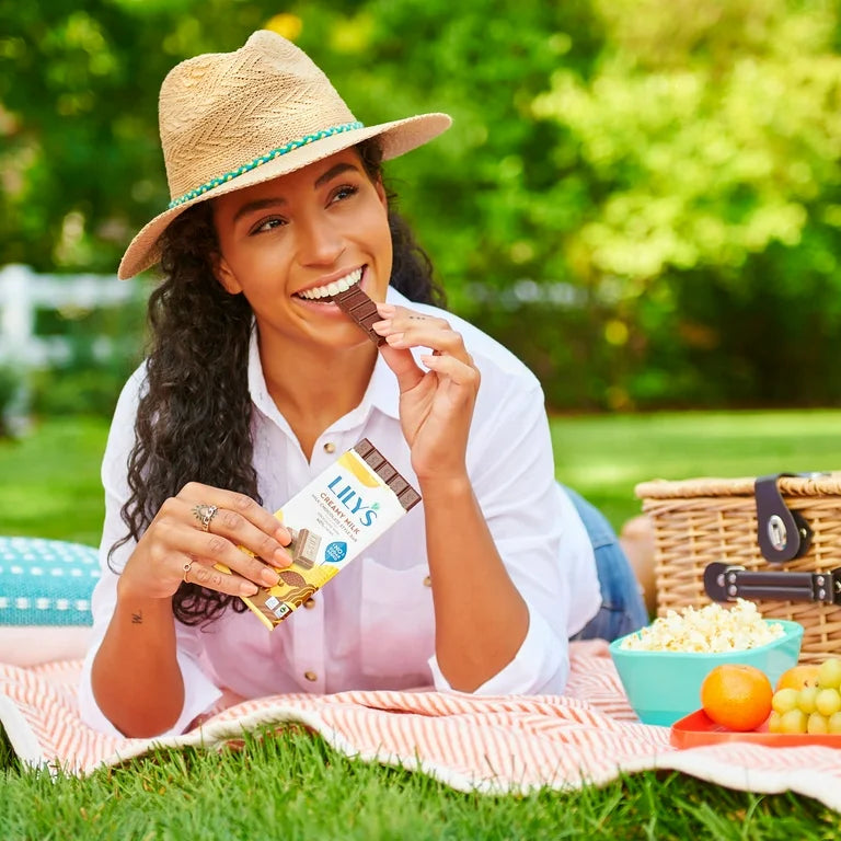 Barra Chocolate Lily’s Creamy Milk No Suggar Added 85g