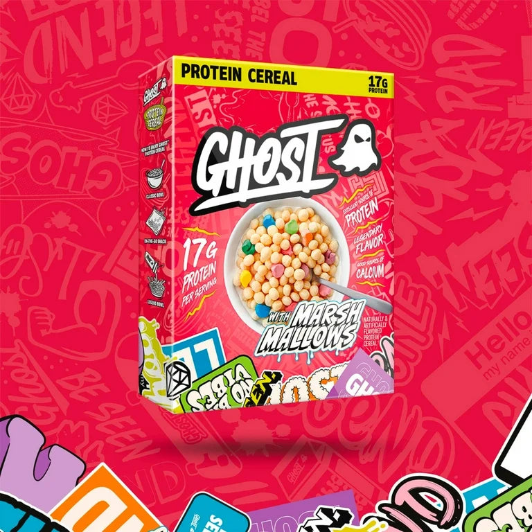 Cereal Proteico Ghost Marshmallows 266g