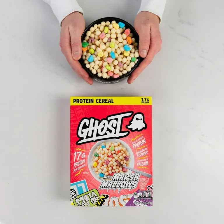 Cereal Proteico Ghost Marshmallows 266g