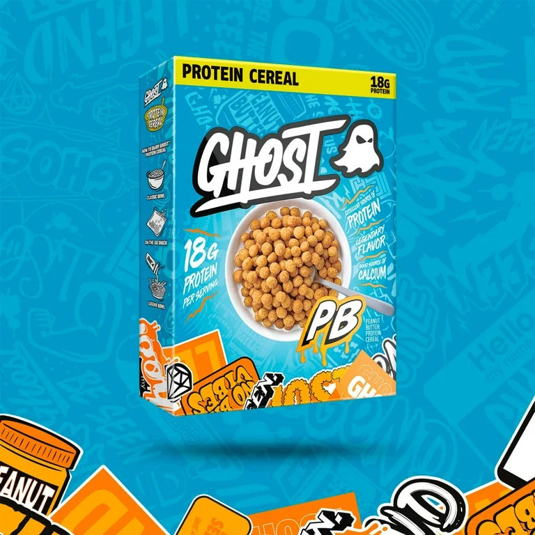 Cereal Proteico Ghost Peanut Butter 306g