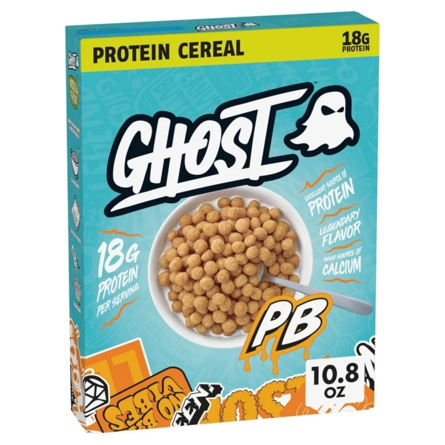 Cereal Proteico Ghost Peanut Butter 306g