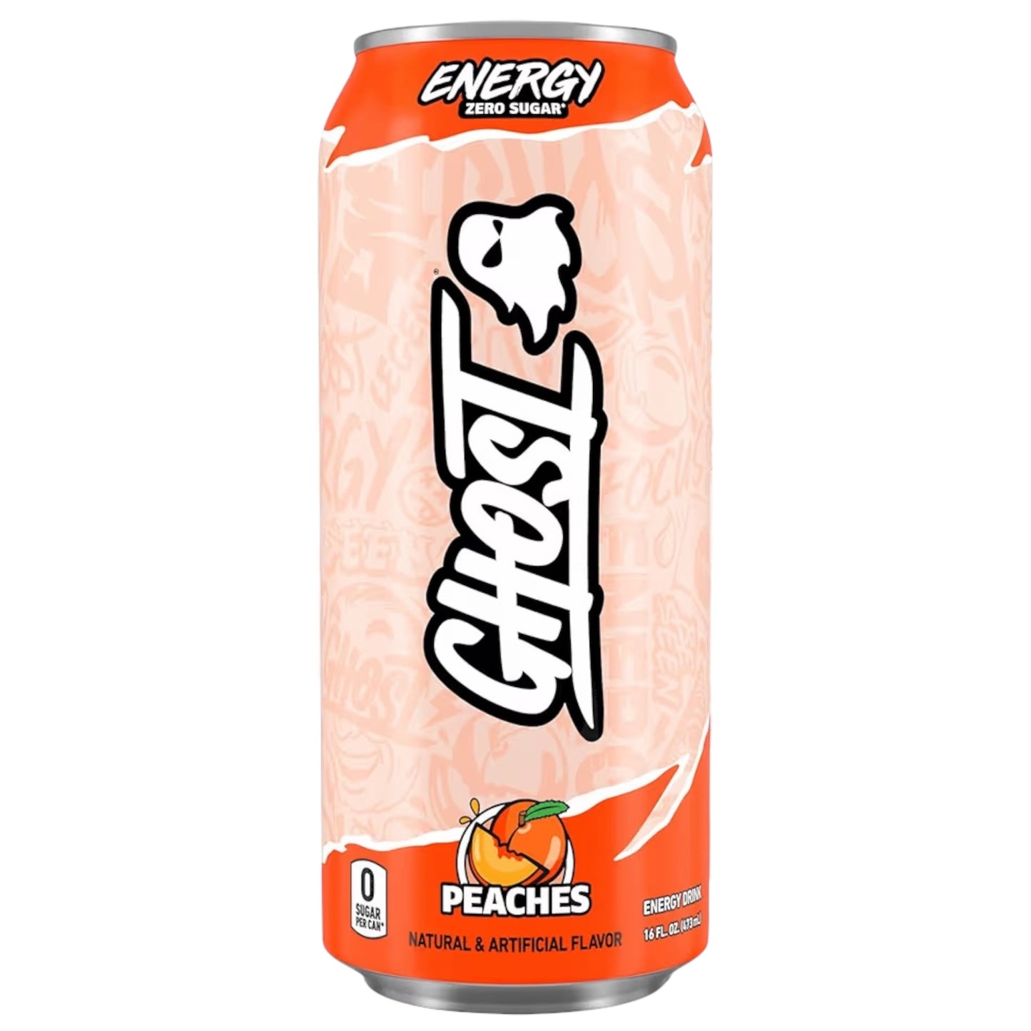 Ghost Energy Peaches Sin Azúcar 473 mL
