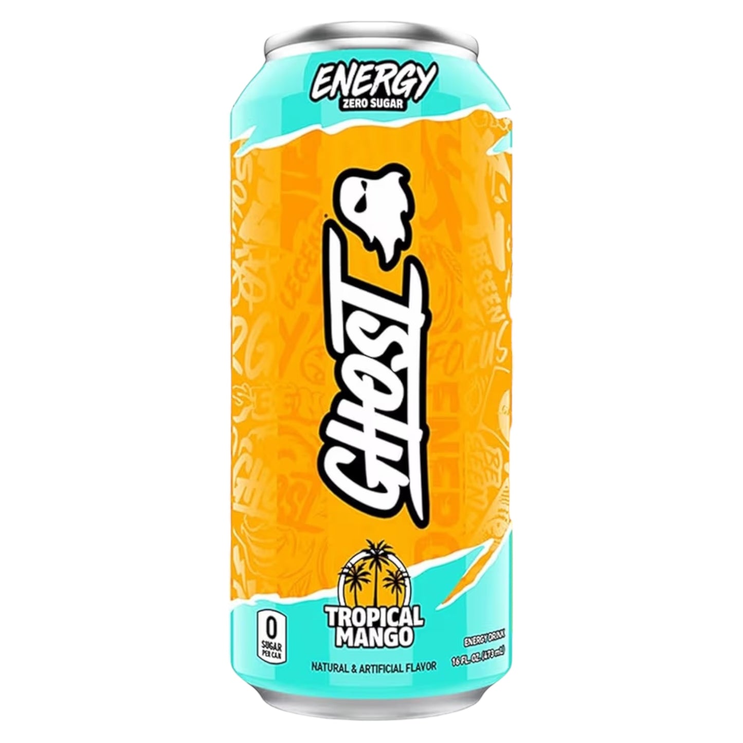 Ghost Energy Tropical Mango Sin Azúcar 473 mL
