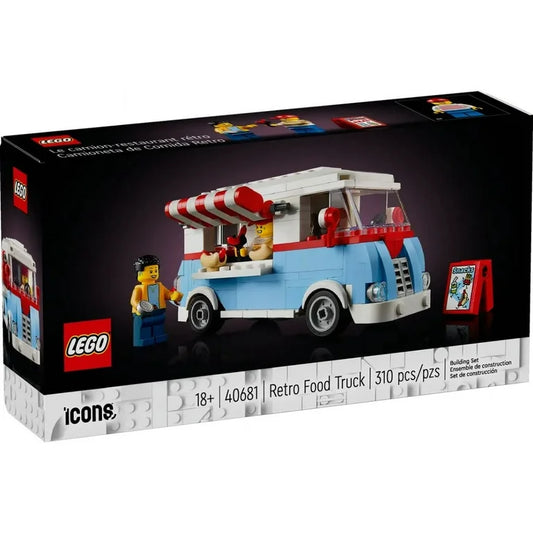 Set Lego Icons Food Truck