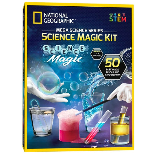 Mega Set de Ciencia Mágica National Geographic + Accesorios
