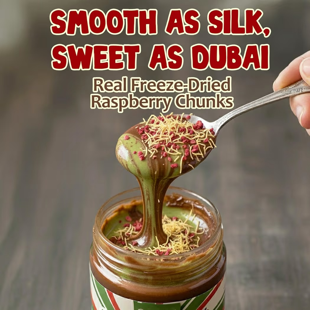 Chocolate Esparcible Ceres Gourmet Dubai Style + Frambuesas 275g