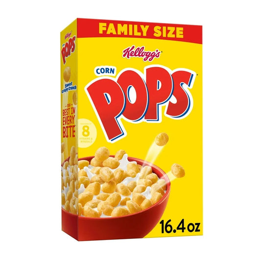 Cereal Kellogg’s Corn Pops Tamaño Familiar 464g