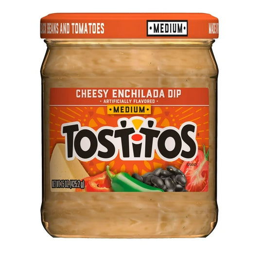 Salsa Cheesy Enchilada Dip Tostitos 425g
