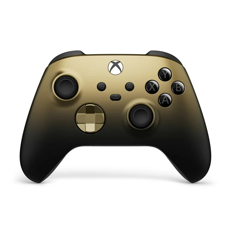 Microsoft Xbox Mando Inalámbrico Gold Shadow Modelo Compatible Universal