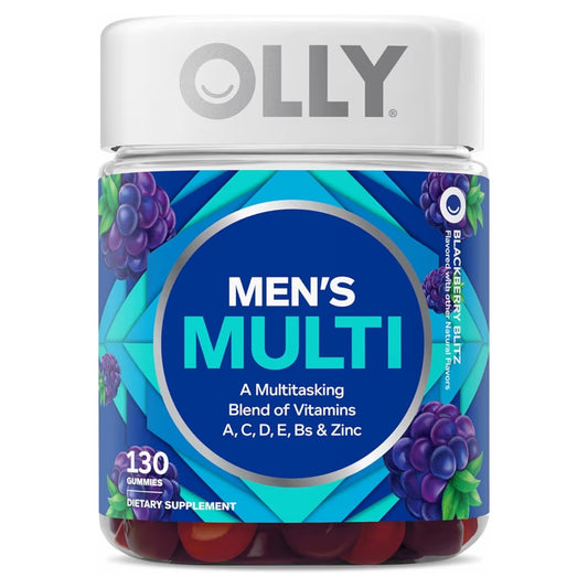 MEN’S MULTI: Gomitas Olly Mora Blackberry Blitz x130 Unidades