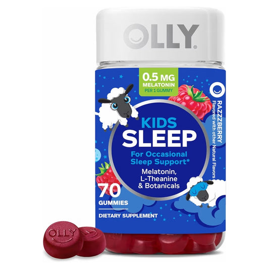 KIDS SLEEP: Gomitas Olly Frambuesa Razzzberry x70 Unidades