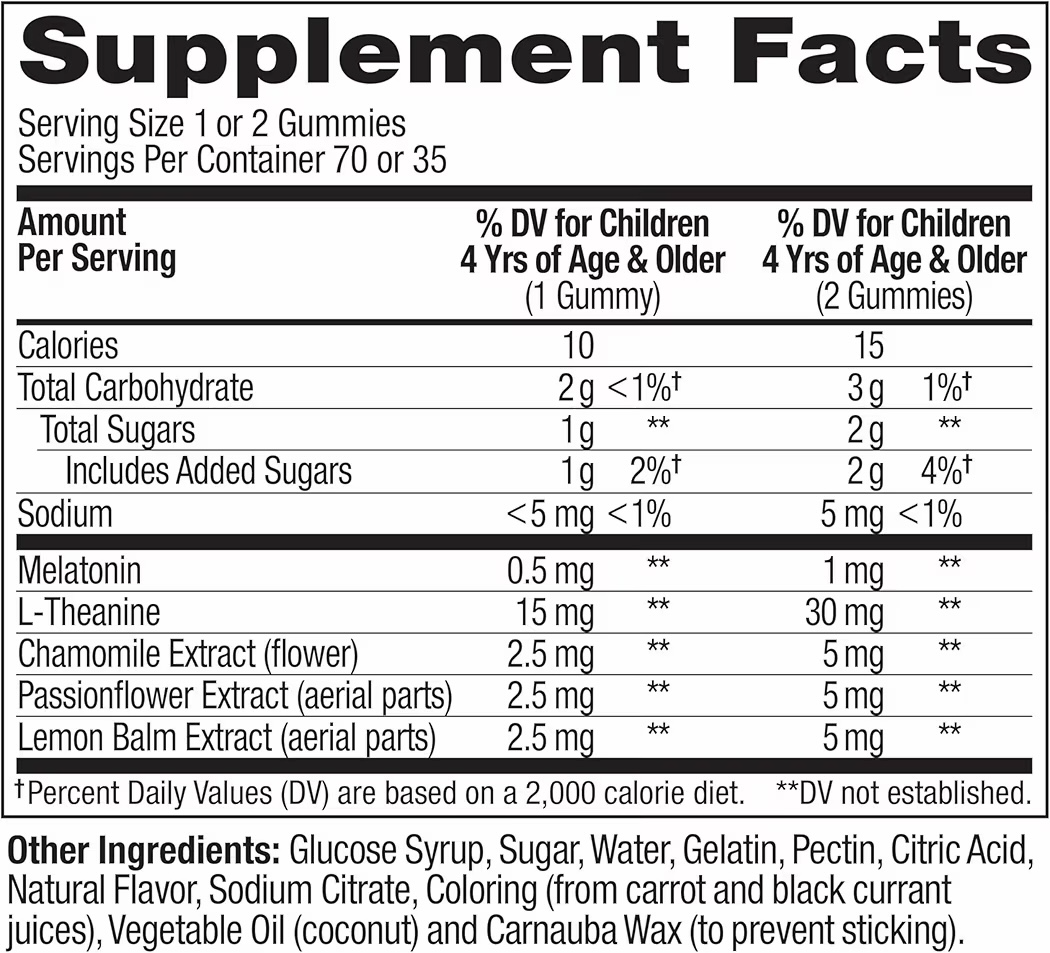 KIDS SLEEP: Gomitas Olly Frambuesa Razzzberry x70 Unidades